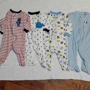 4 zip sleepers 3-6 month